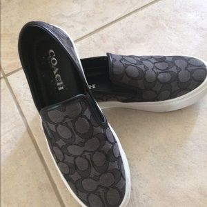 Coach boat shoes size 7 1/2